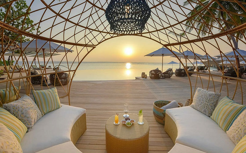 Luxurious Seating Spaces with Beach Views at The Nautilus 
