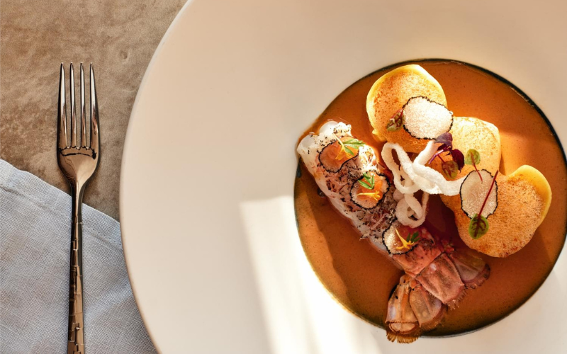 Gourmet dining at The Nautilus Maldives