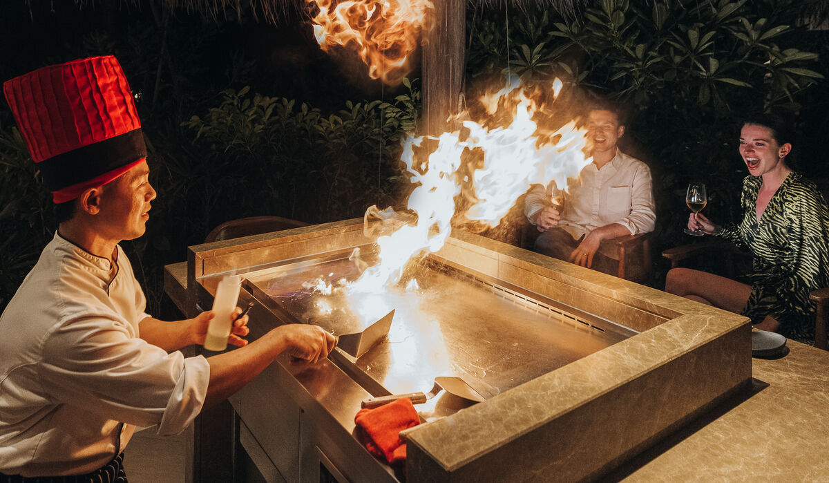 Teppanyaki at Ocaso restaurant