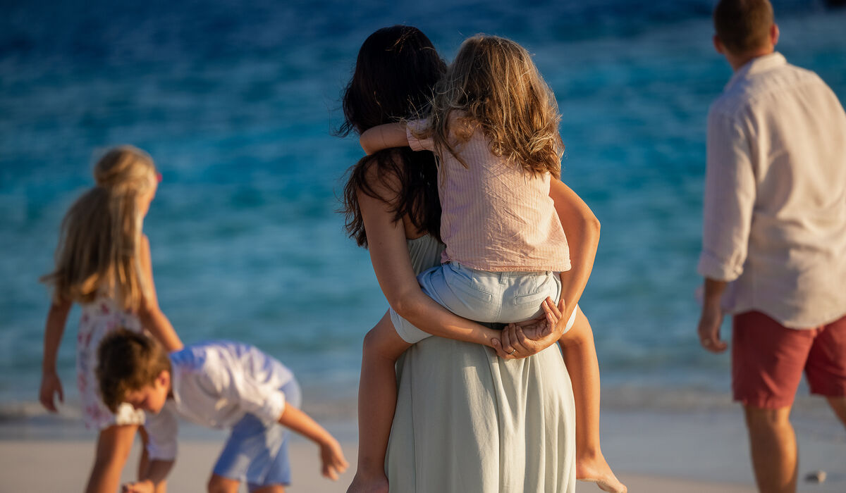 Family at The Nautilus Maldives