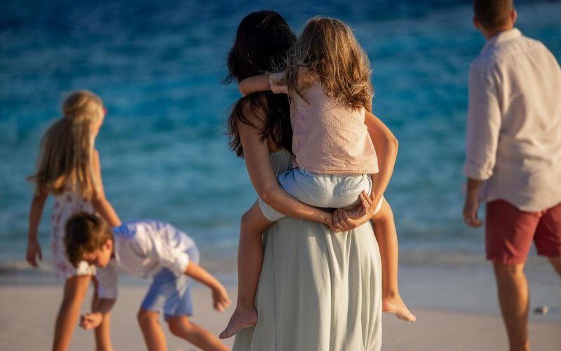 Family at The Nautilus Maldives