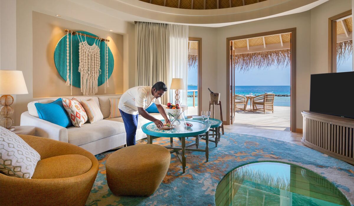 The Nautilus ocean house living room interior