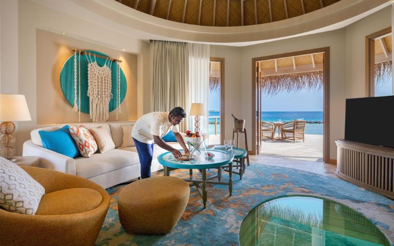 The Nautilus Maldives House Master service